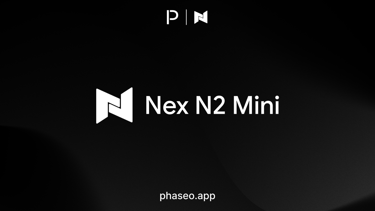 Nex N2 Mini model release artwork
