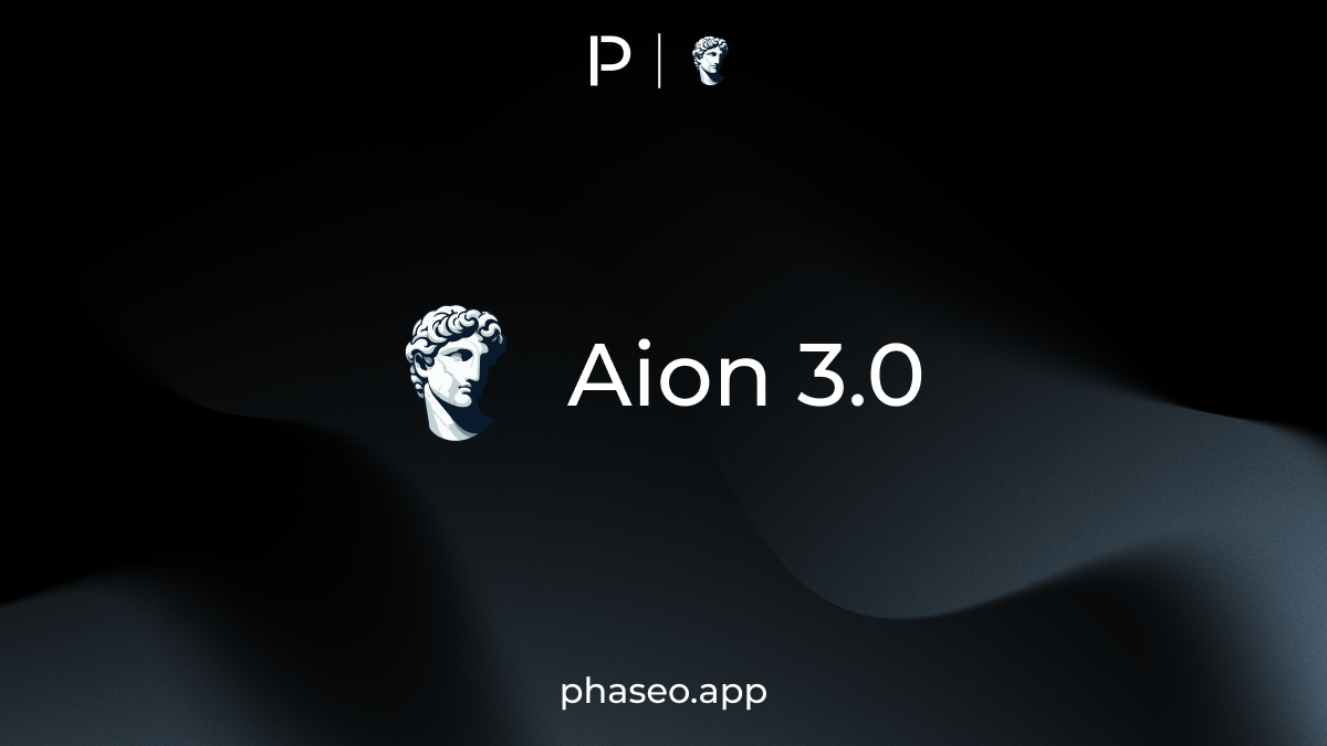 Aion 3.0 model release artwork