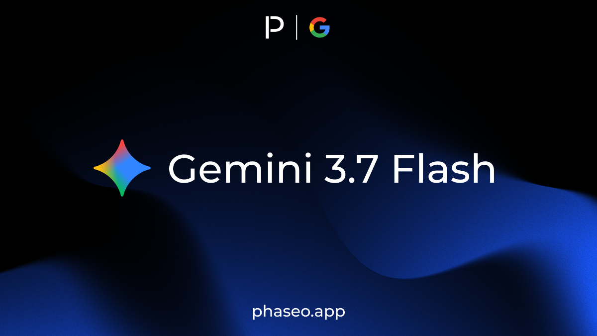 Gemini 3.7 Flash model release artwork