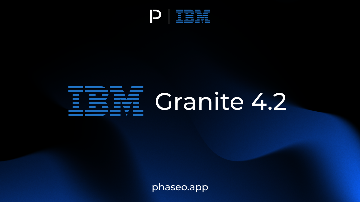 Granite 4.2 model release artwork
