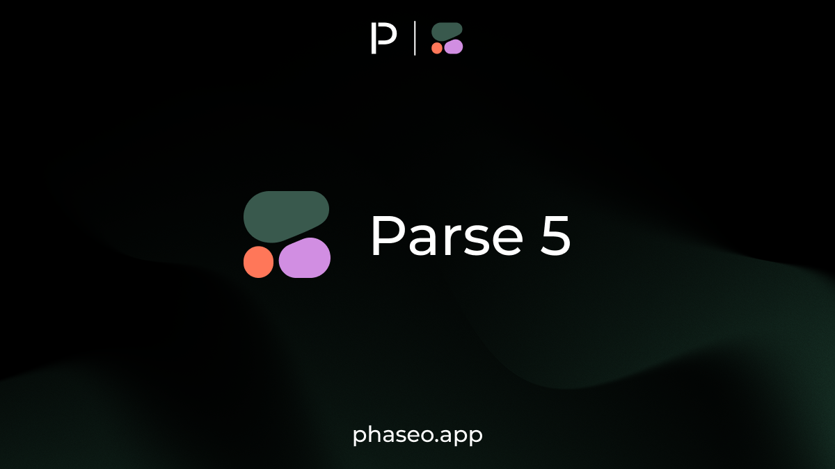 Parse v5.0 model release artwork