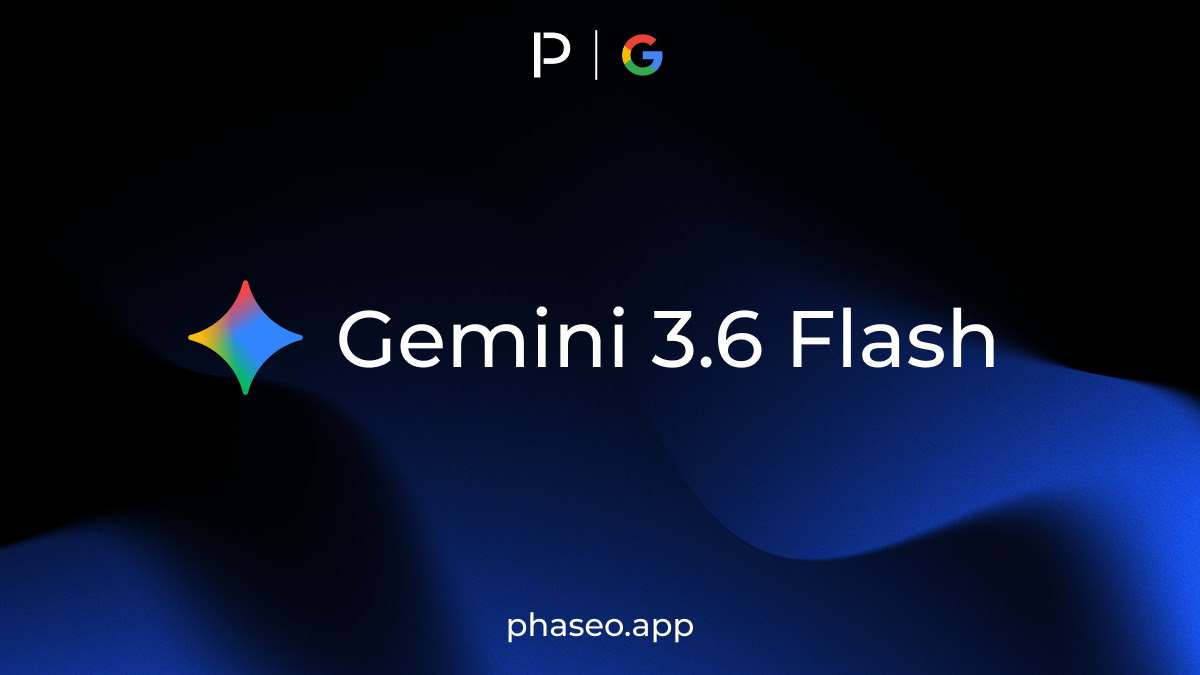 Gemini 3.6 Flash and Gemini 3.5 Flash-Lite model release artwork