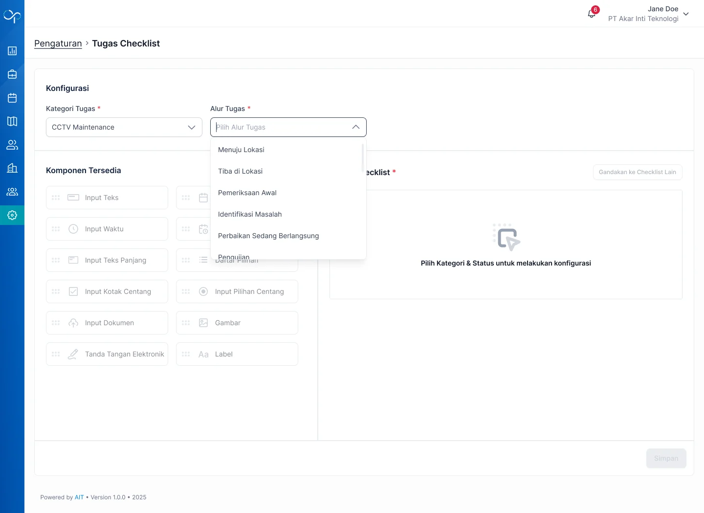 Task Checklist 2