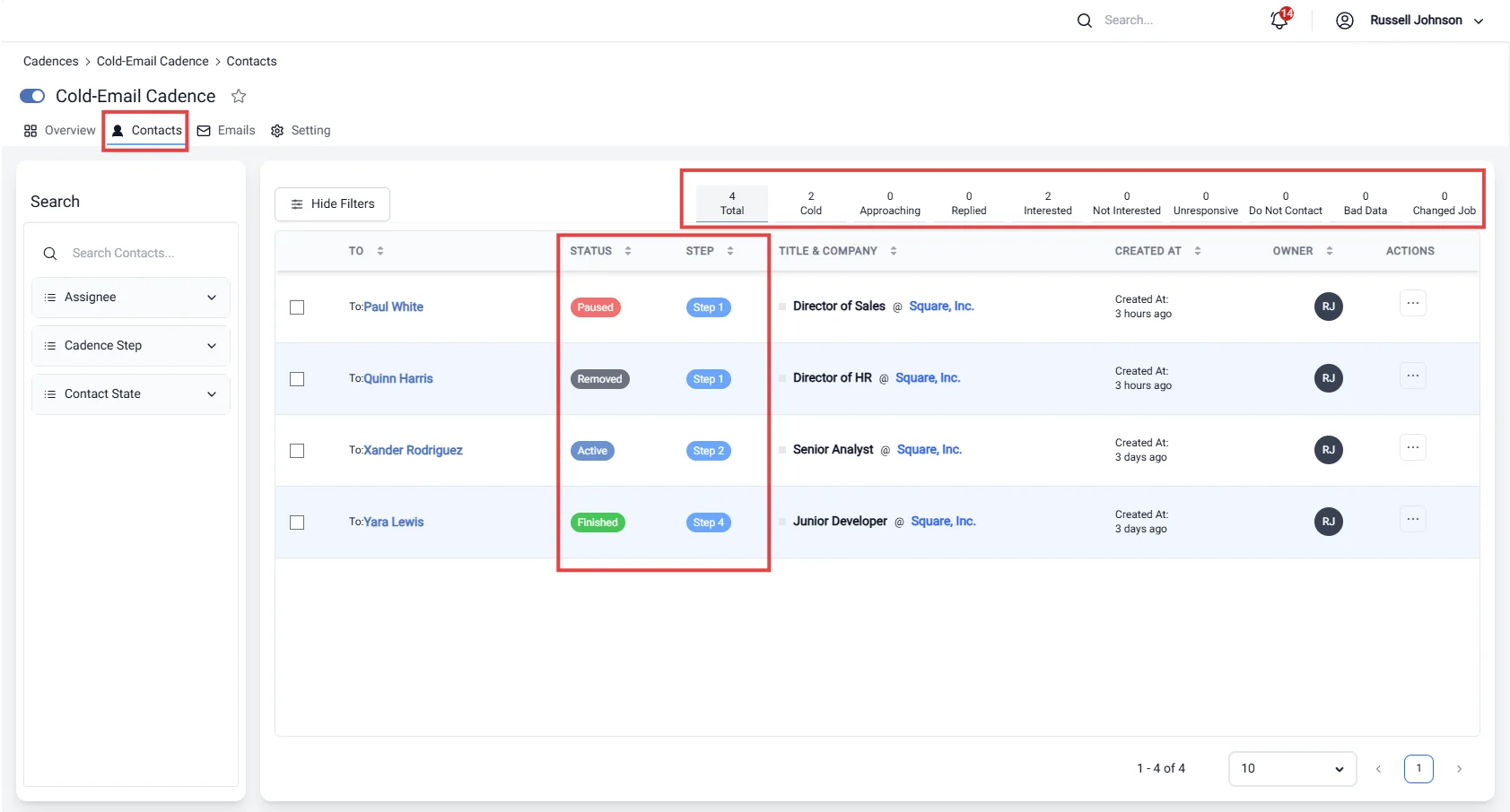 Email Search Light