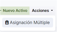 Asignación Múltiple
