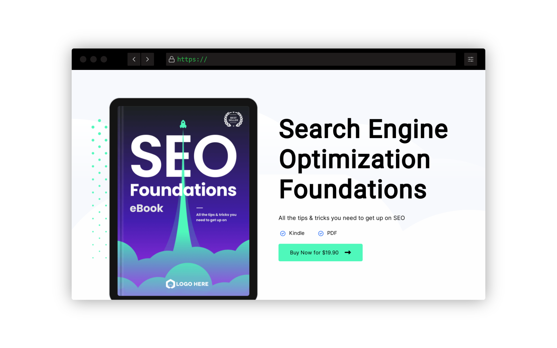 Digital download funnel