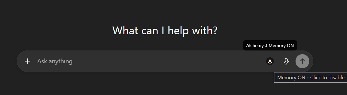 Screenshot showing extension enabled successfully
