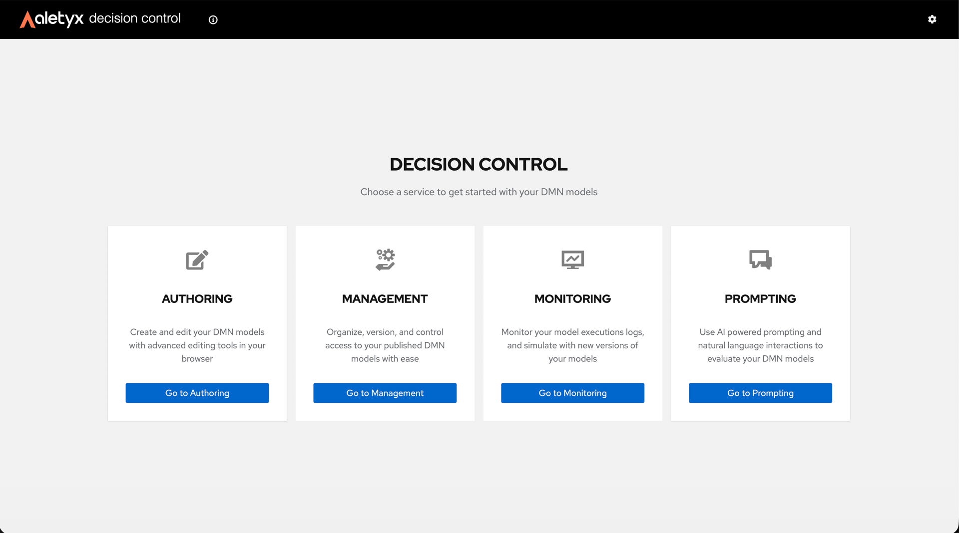 Home page workspace cards