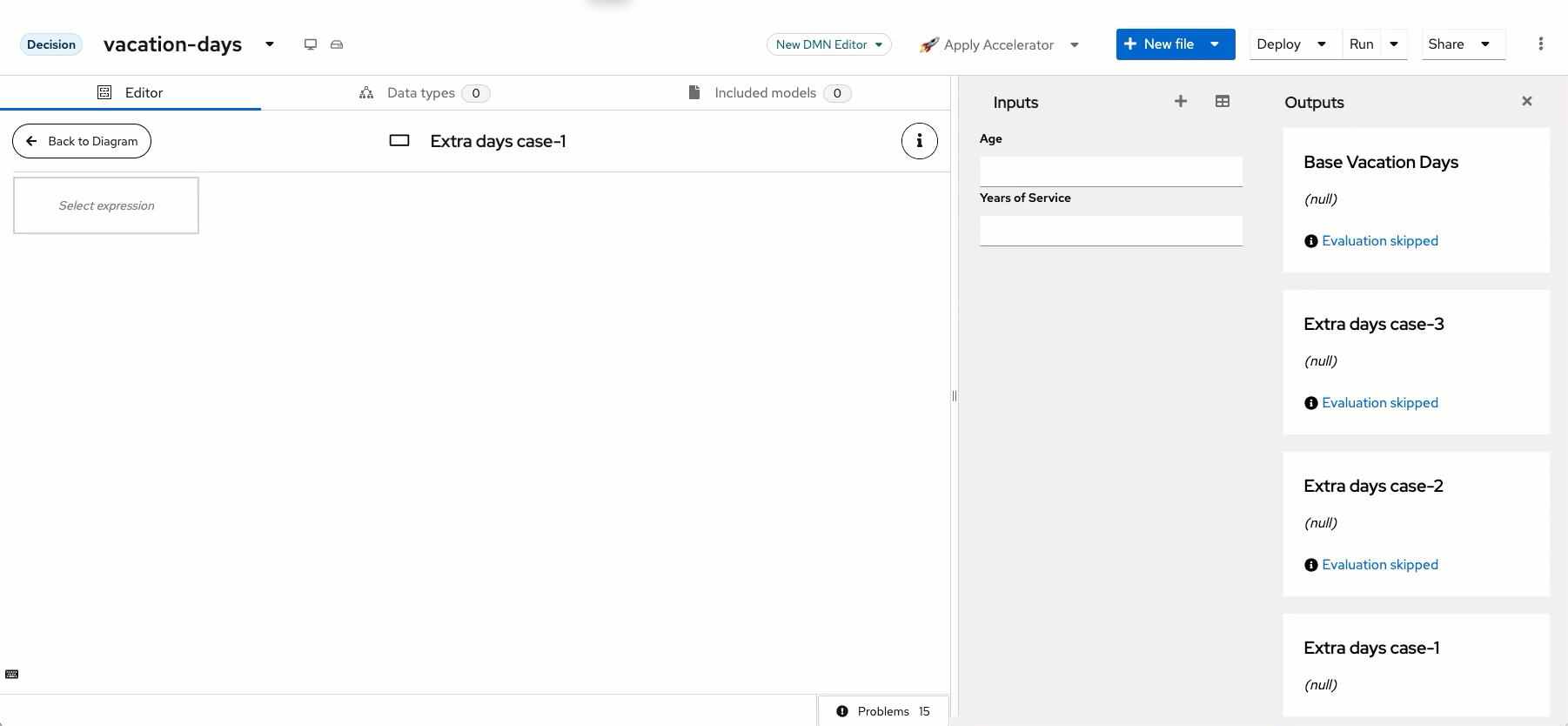 Demo of Extra Days