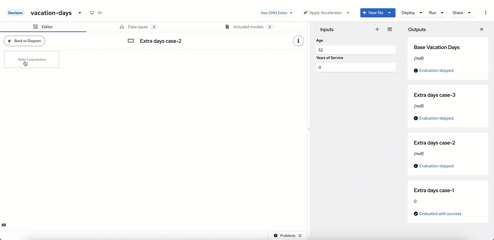 Demo of Extra Days