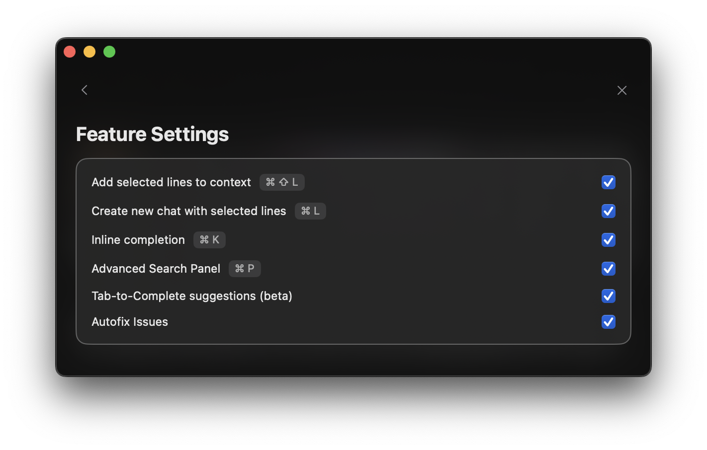 Essential shortcuts demo