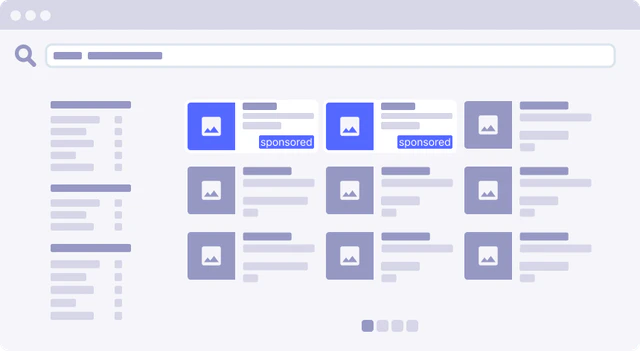 Sponsored products - top positions