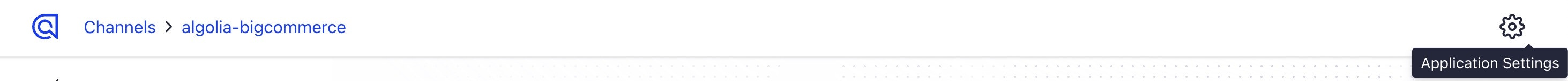 BigCommerce sync with Algolia option