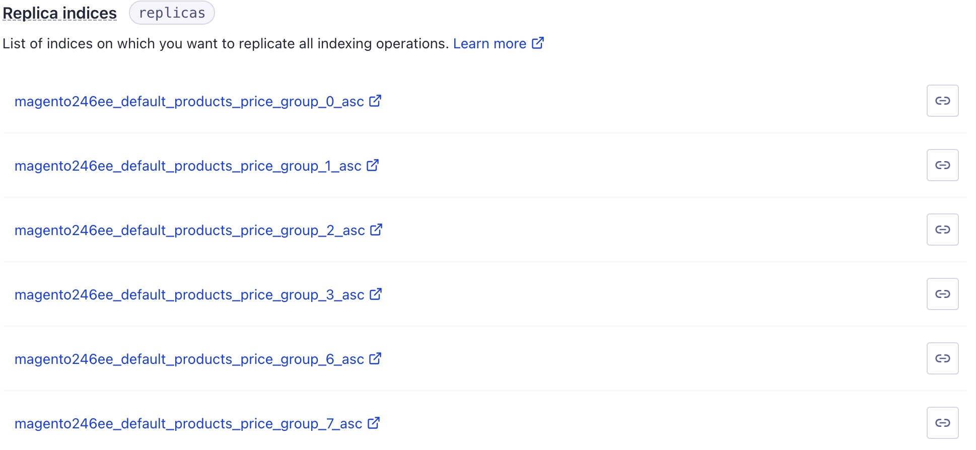 Replicas generated by Shared Catalogs
