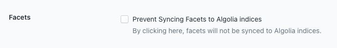 Prevent facet syncing