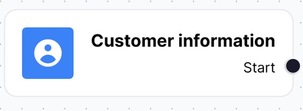 Start component: Customer Component