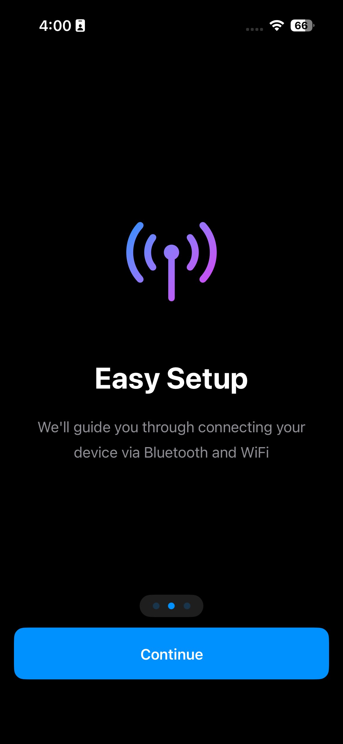 Easy Setup