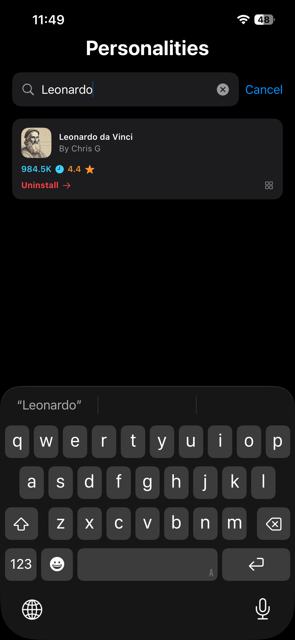 Personality Search