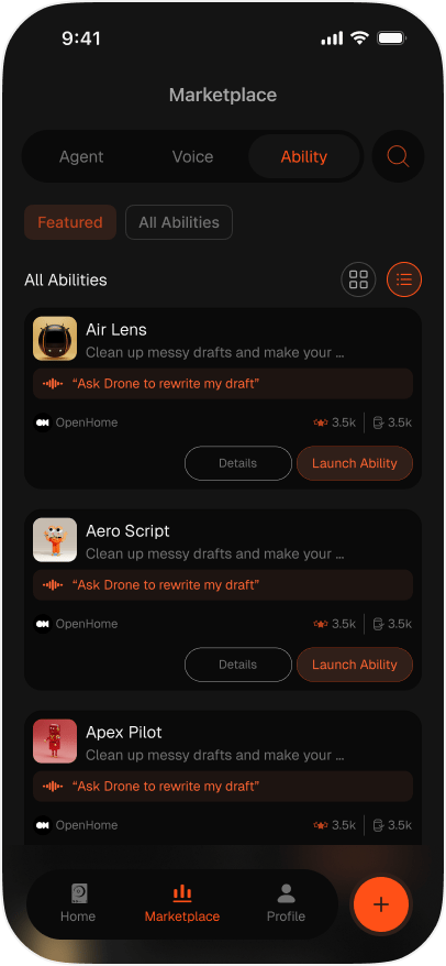 Abilities shown as a list