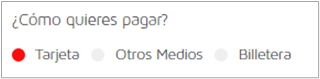 Option selector color