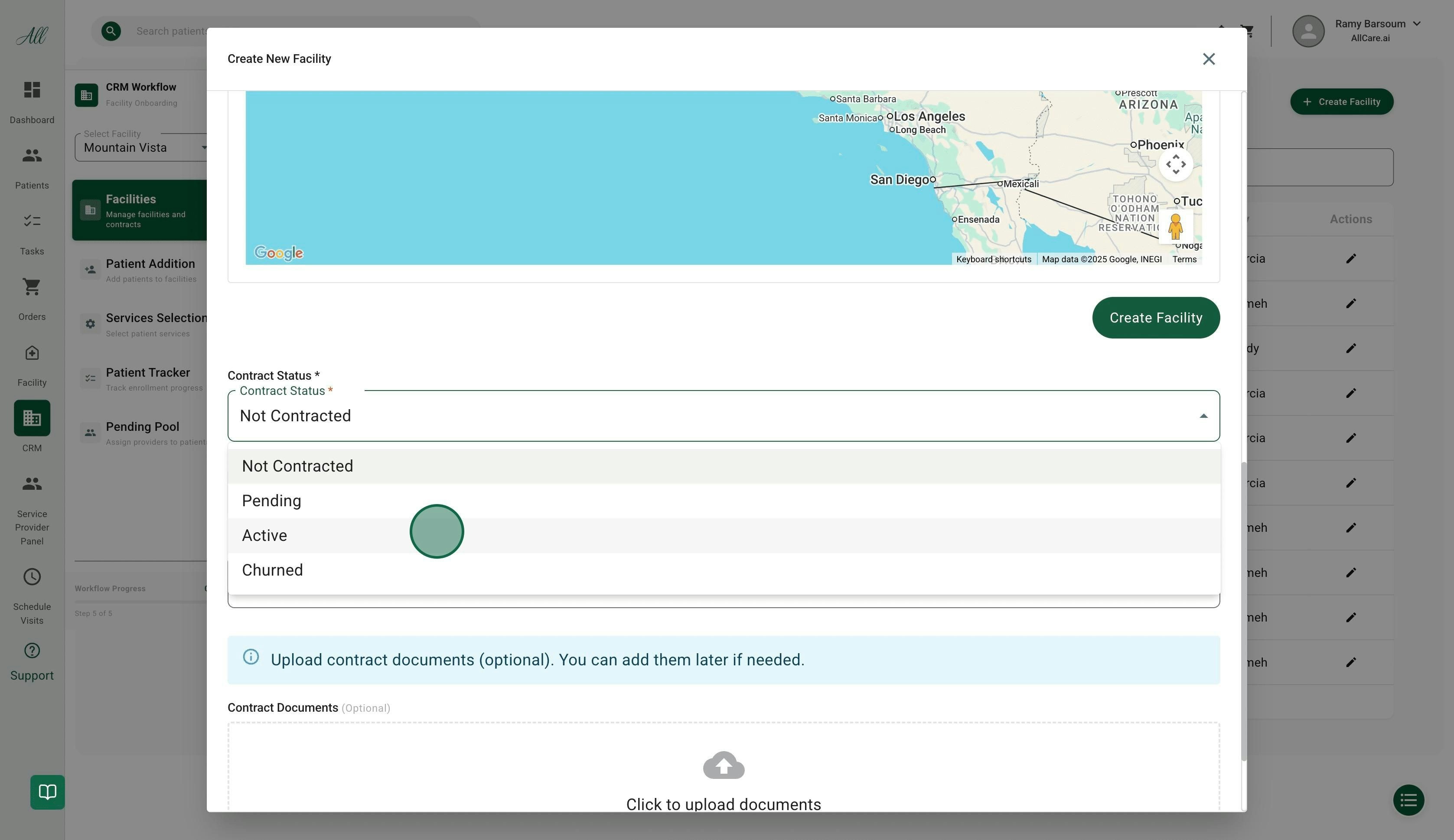 06 Contract Statusofthe Facility Jpe
