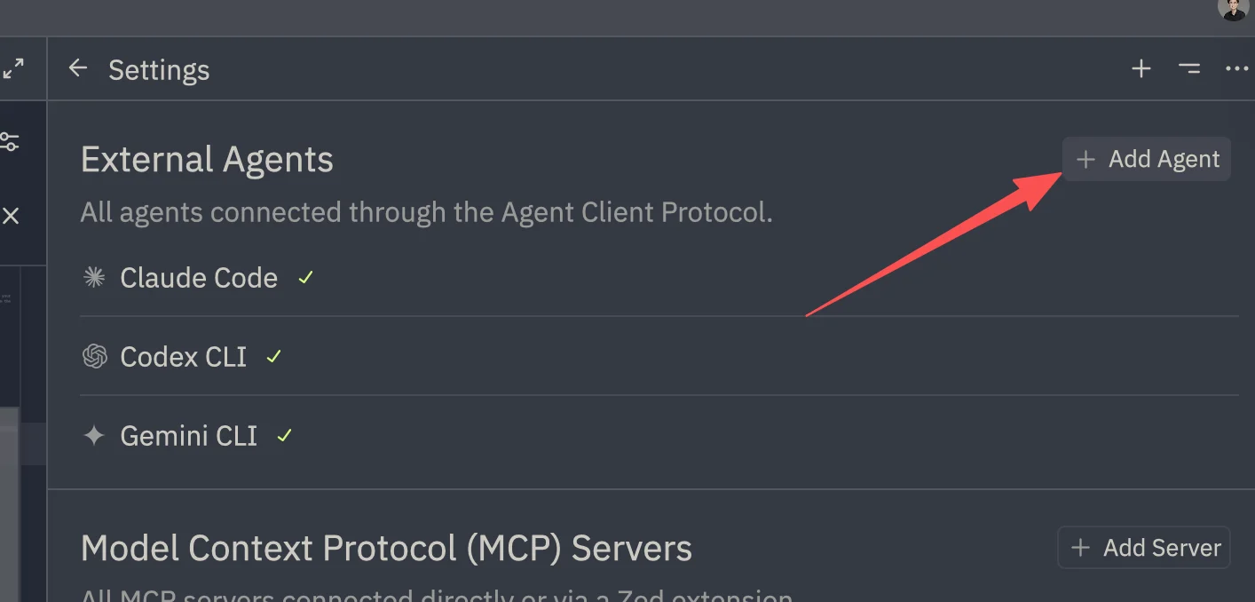 Zed Add Custom Agent