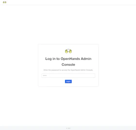 Admin Console login