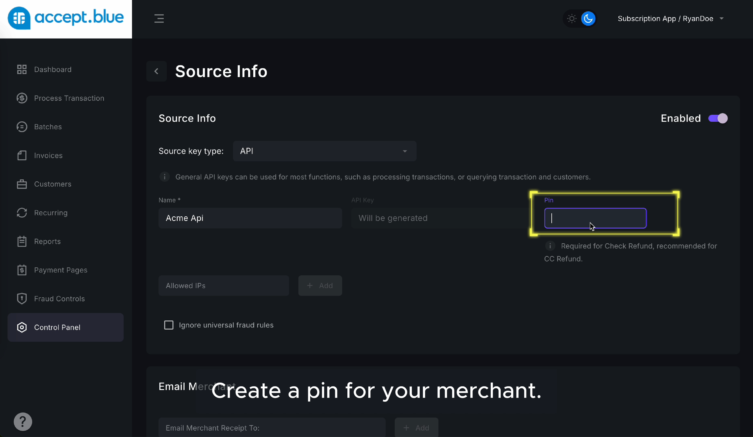 Api Pin Pn