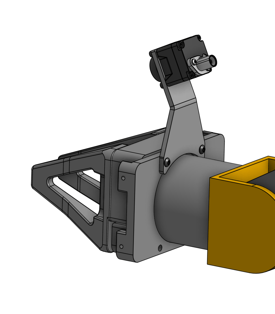 Wrist camera bracket mounted to the gripper