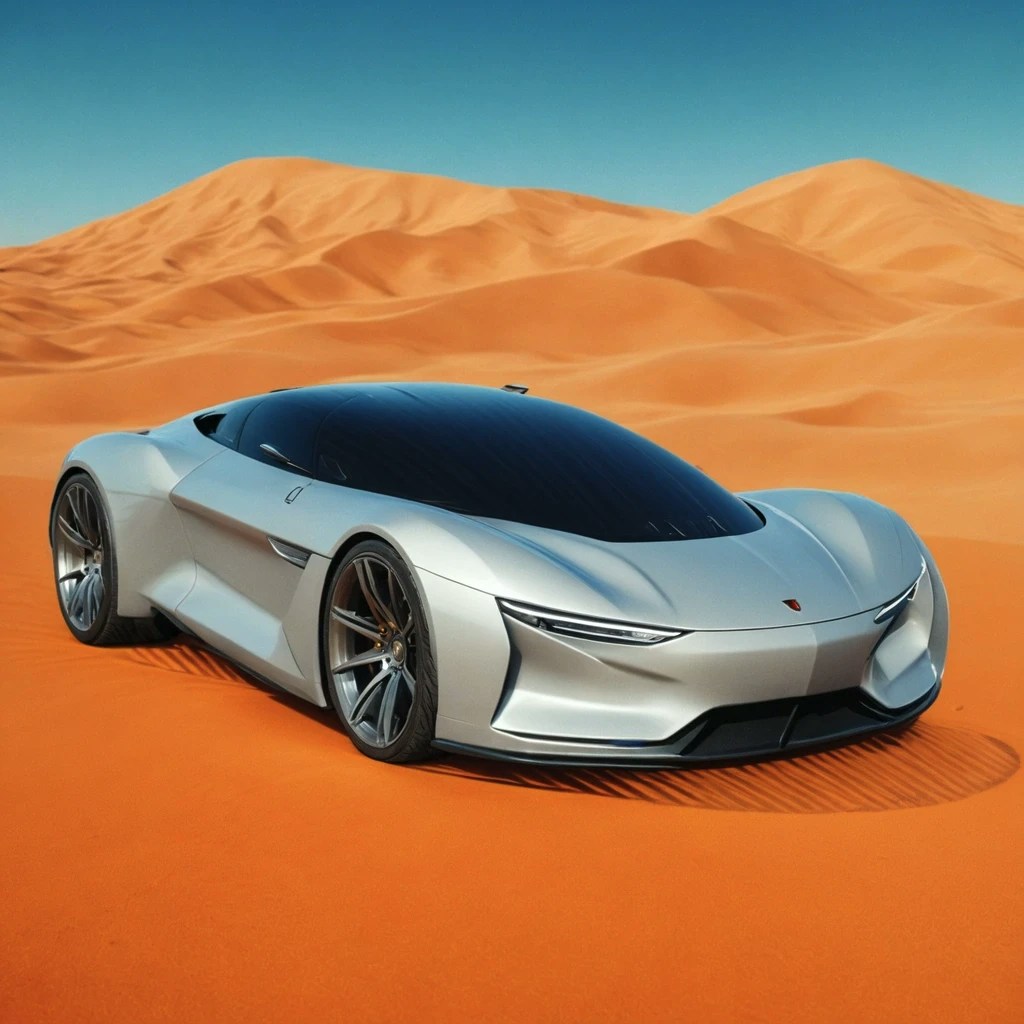 ai rendering of a car 3