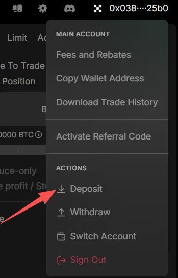 Extended 充值菜单
