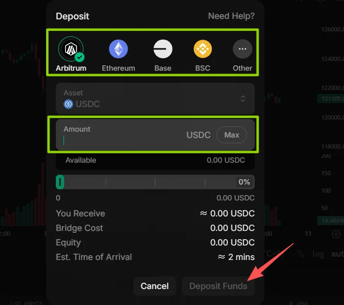 Extended 选择充值网络