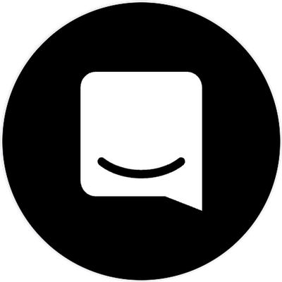 Support widget icon in the bottom-right corner