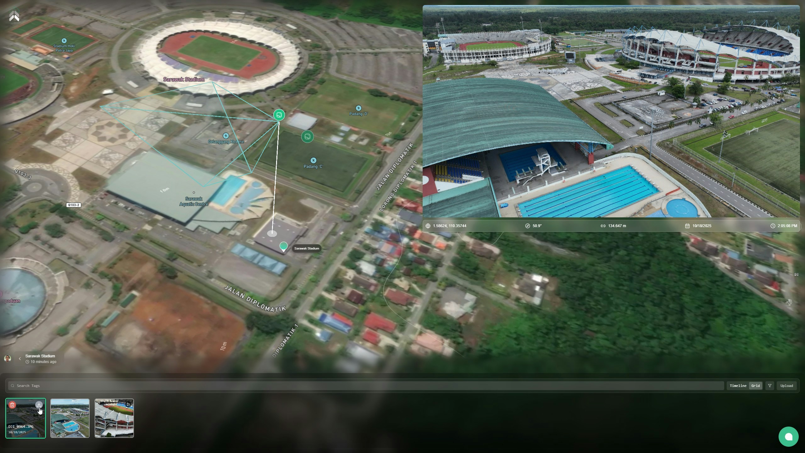 Download button for offline use