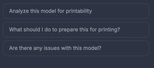 Quick prompt suggestions in the AI Assistant
