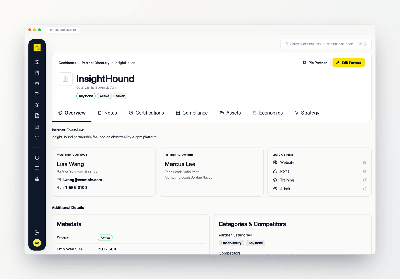 Partner Profile 1