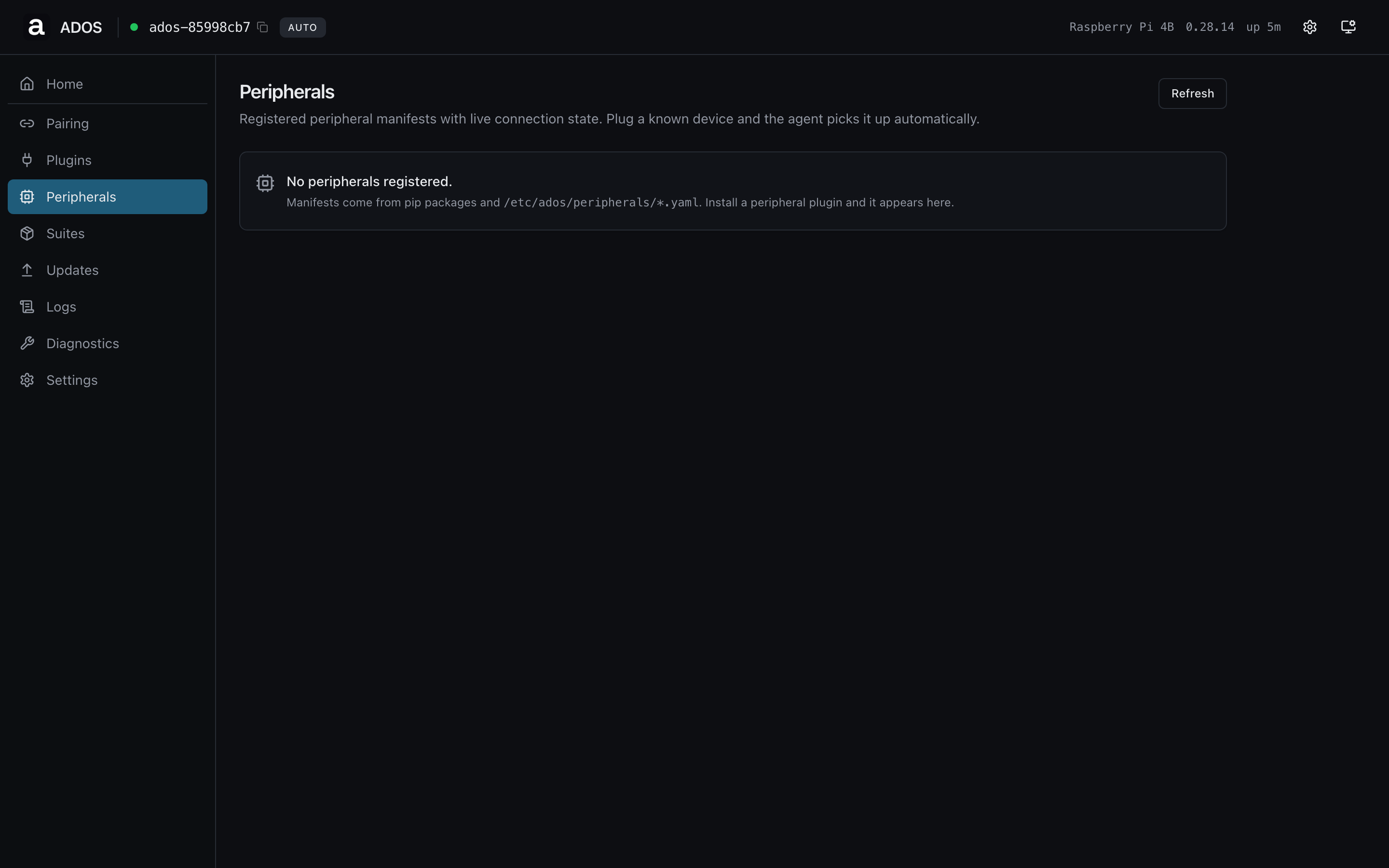 Peripherals - ADOS Documentation