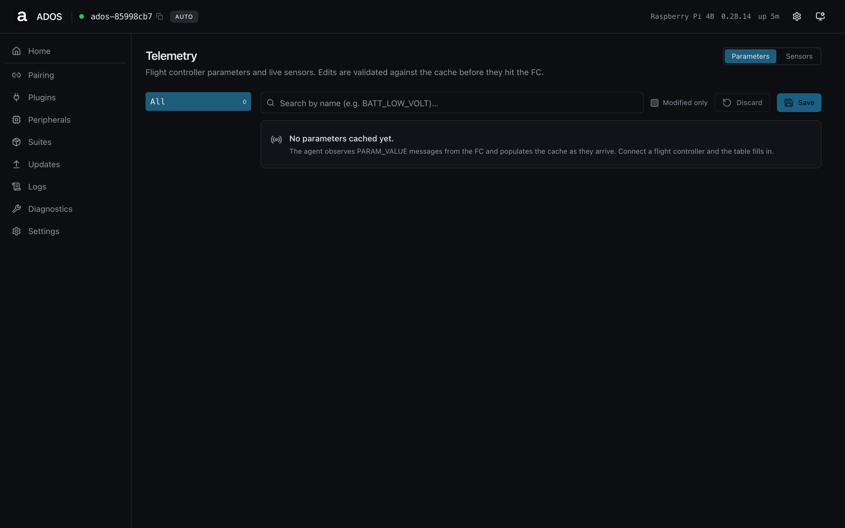 Telemetry - ADOS Documentation