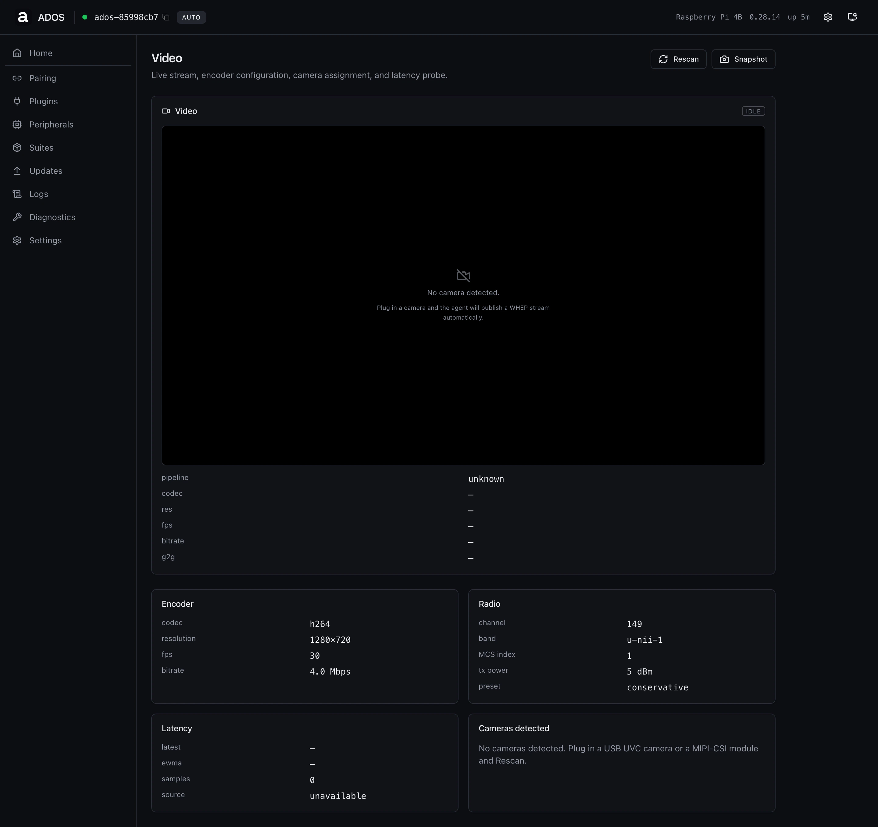 Video page