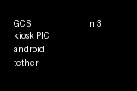 GCS clients screen