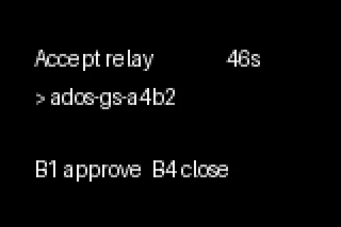 Receiver accept window