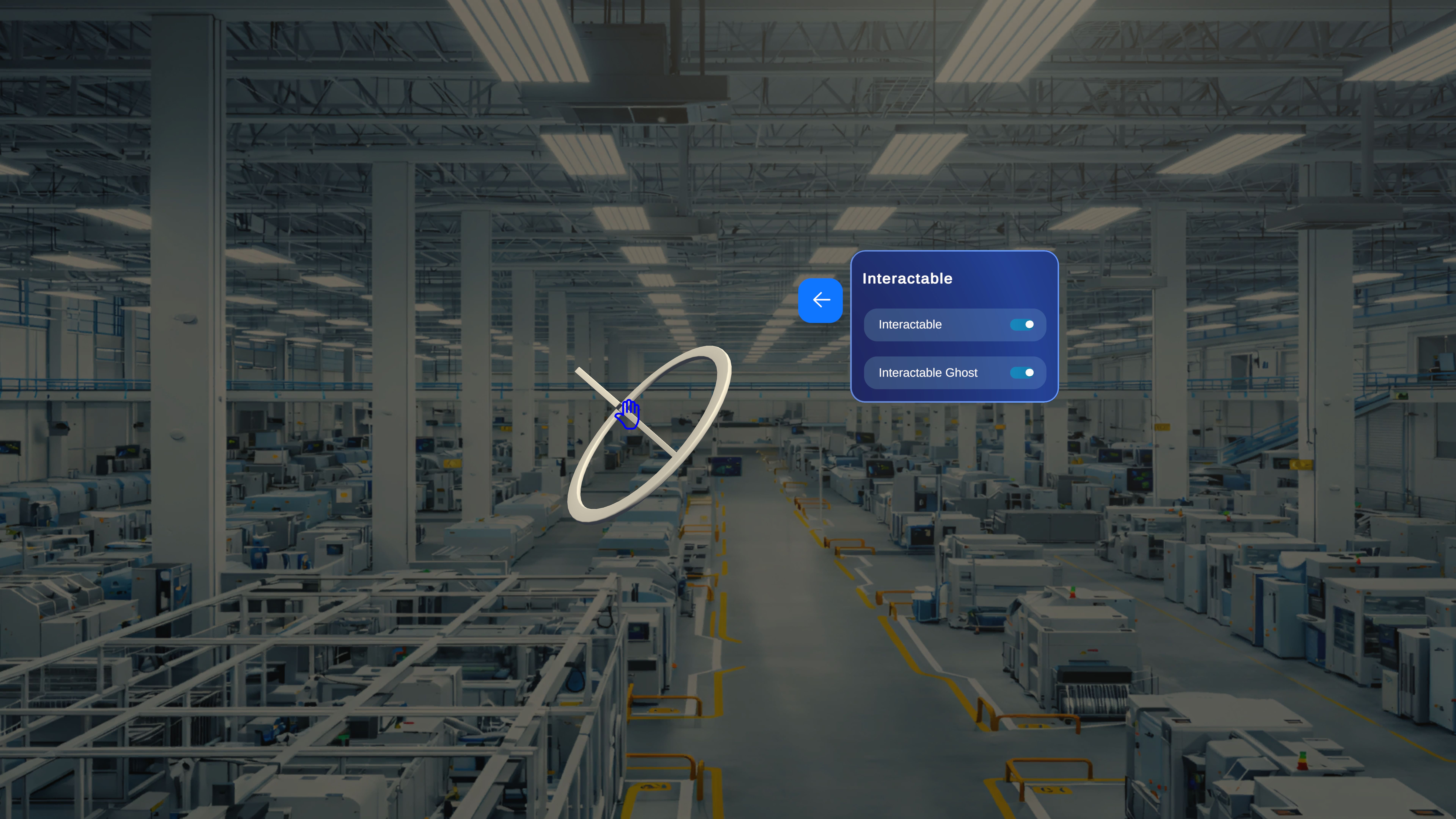 Interactable And Ghost Enabled Model