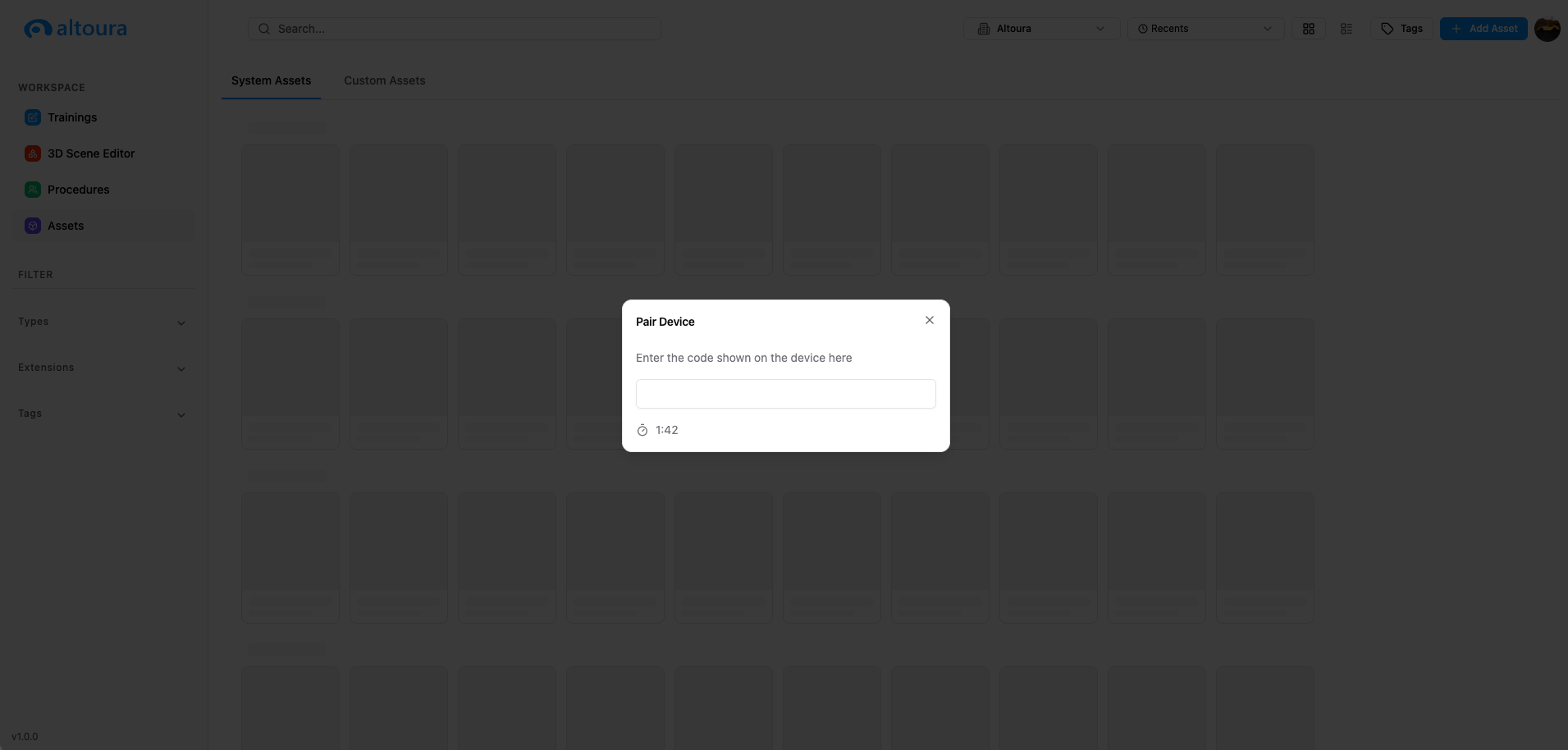 Pair Device flow