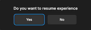 Resume Experience