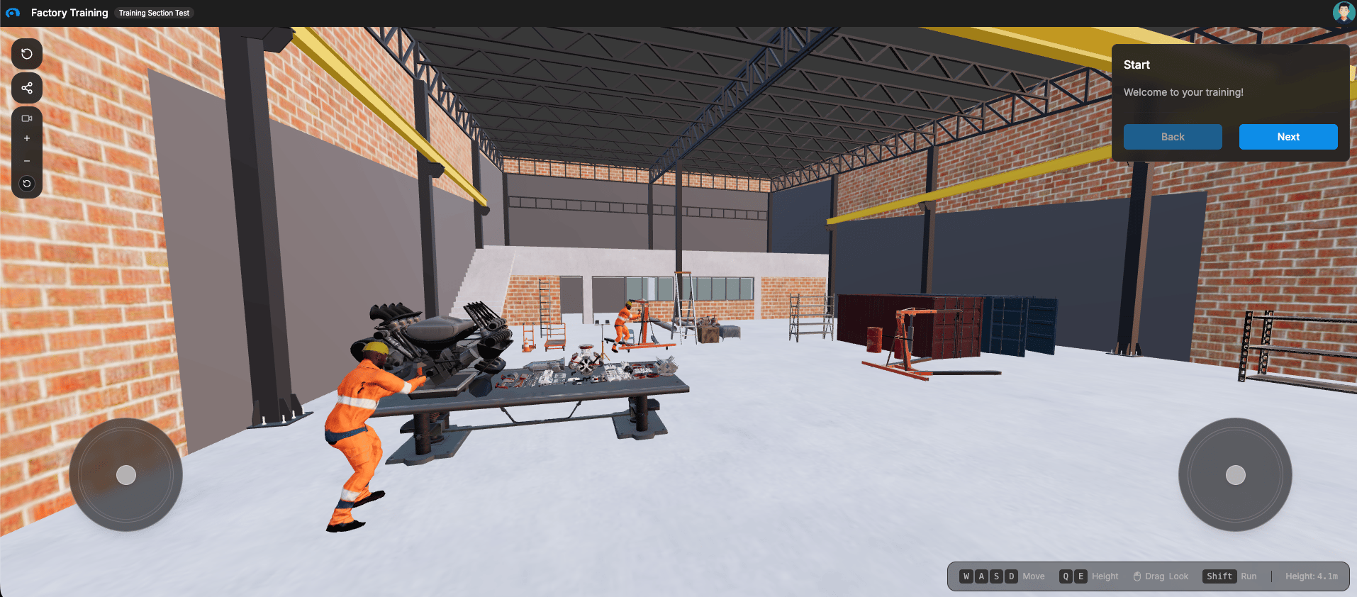 Training Interface