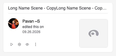 A training card with the Play, Settings, Set Inactive, and More actions buttons visible on hover