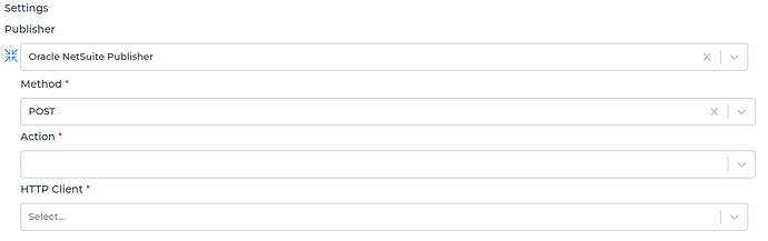 NetSuite connector screenshot 5