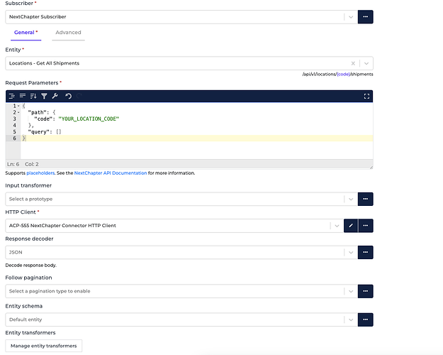 NextChapter connector screenshot 2