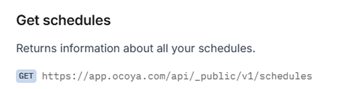 Ocoya connector screenshot 2