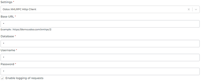 Odoo XML-RPC connector screenshot 7